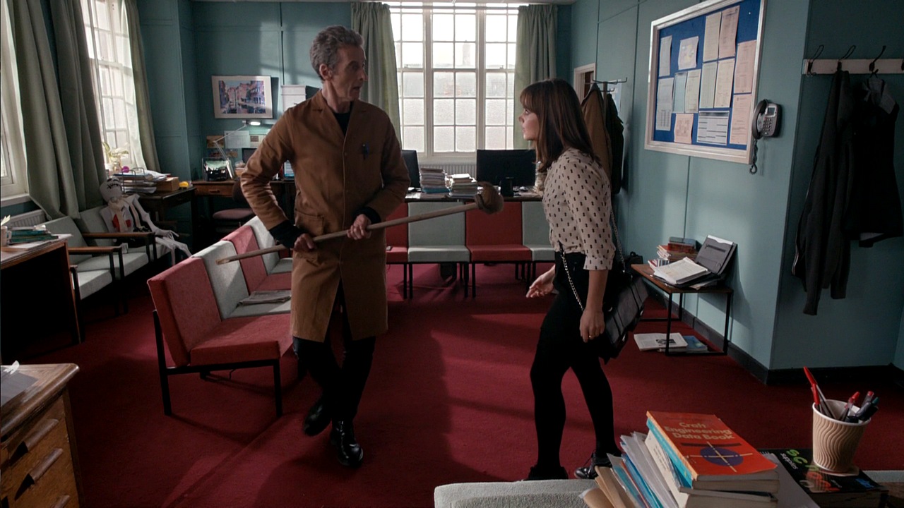 In. both the Doctor and companion got character space and as a result, it’s...